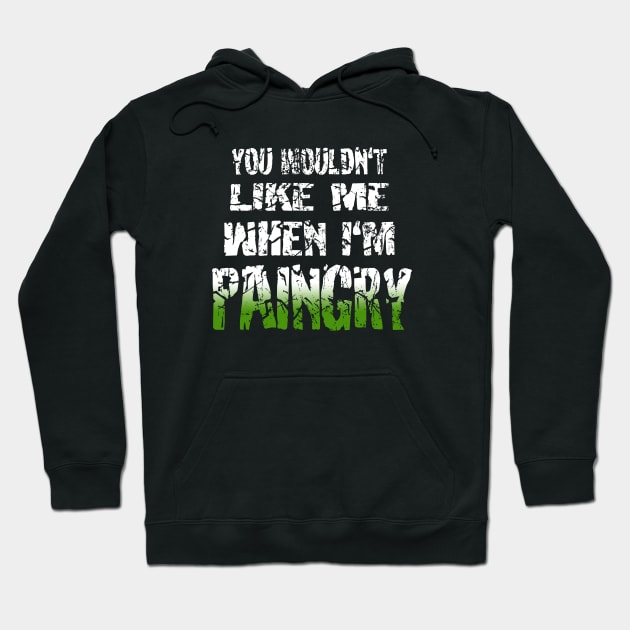 Spoonie Species: You wouldn't like me when I'm PAINGRY Hoodie by spooniespecies